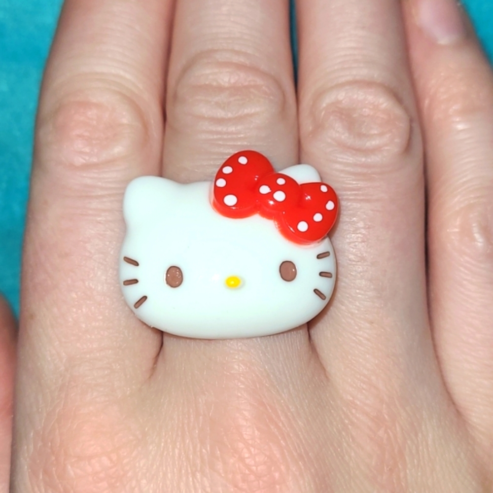Adjustable Hello Kitty Ring